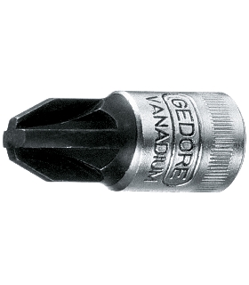 VASO DESTORNILLADOR 1/4"" PZ 2 6187210 GEDORE